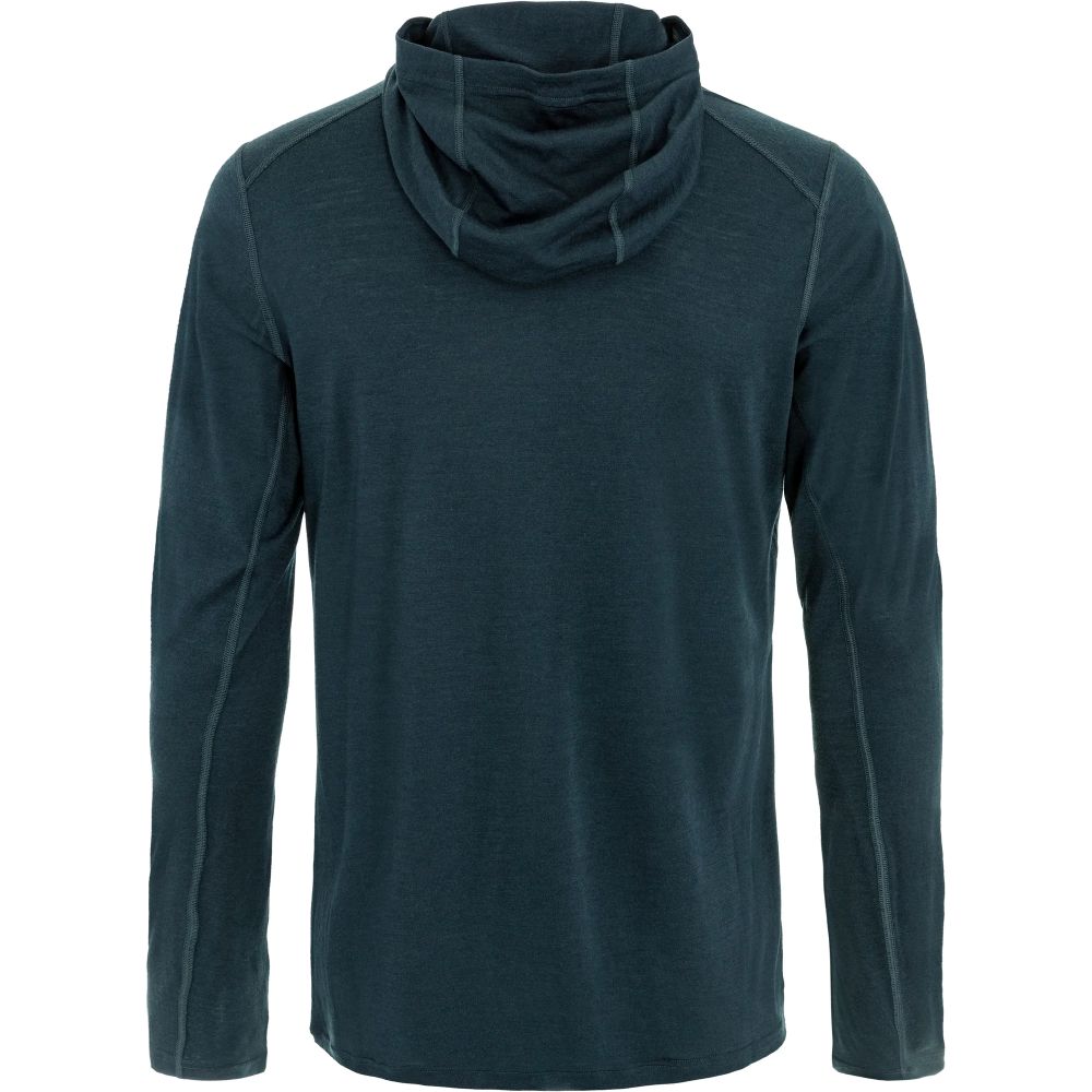 Fjällräven Abisko Wool Hoodie M Dark Navy