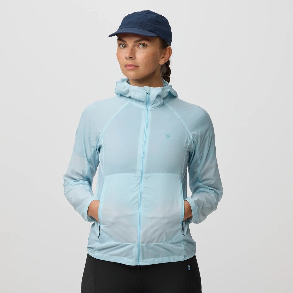 Fjällräven Keb Lätt Wind Jacket W Breeze Blue
