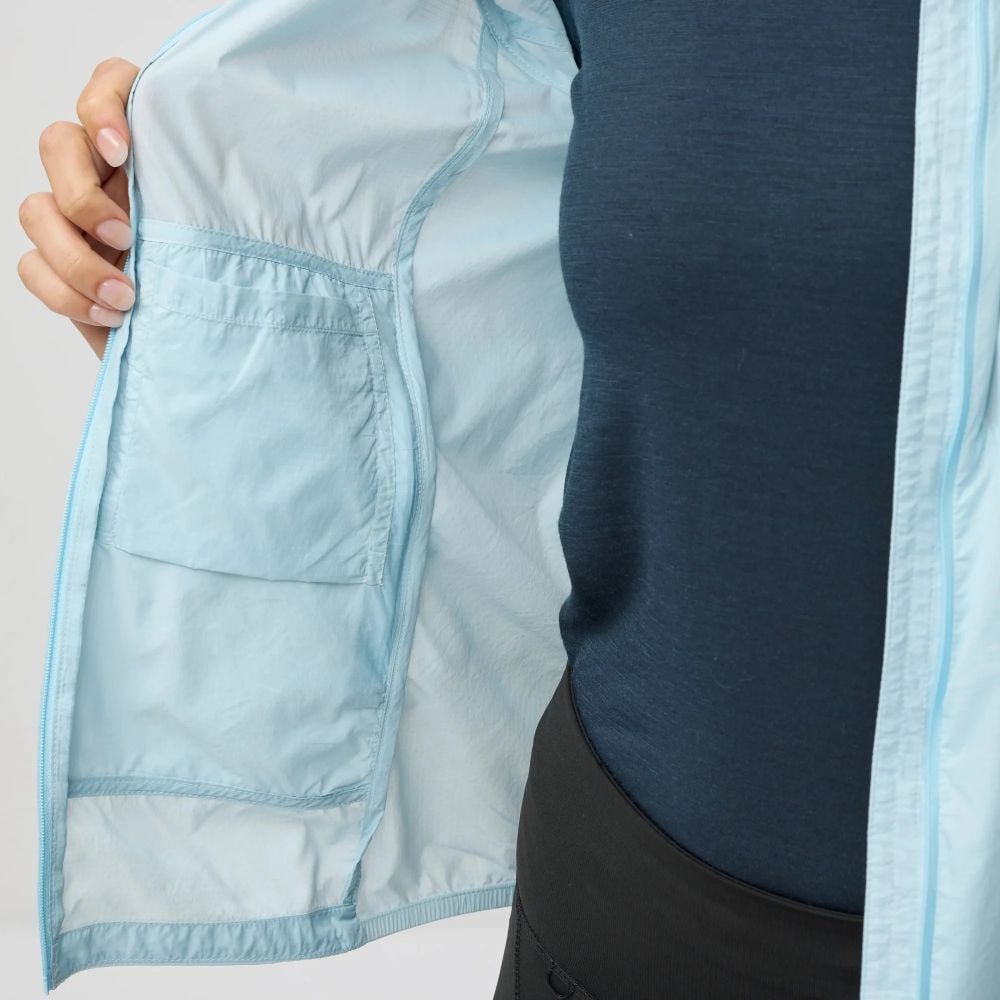 Fjällräven Keb Lätt Wind Jacket W Breeze Blue