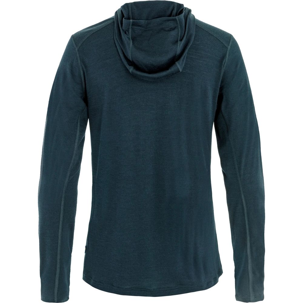 Fjällräven Abisko Wool Hoodie W Dark Navy