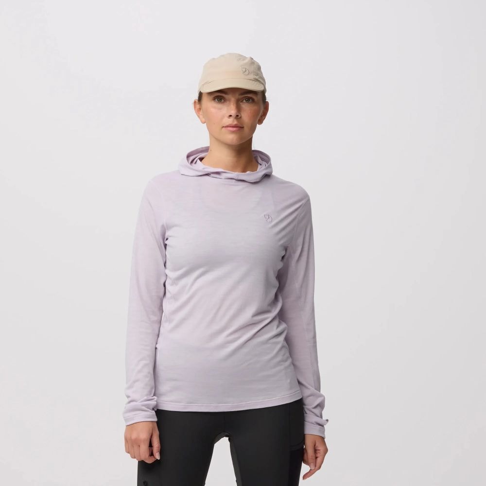Fjällräven Abisko Wool Hoodie W Dark Navy