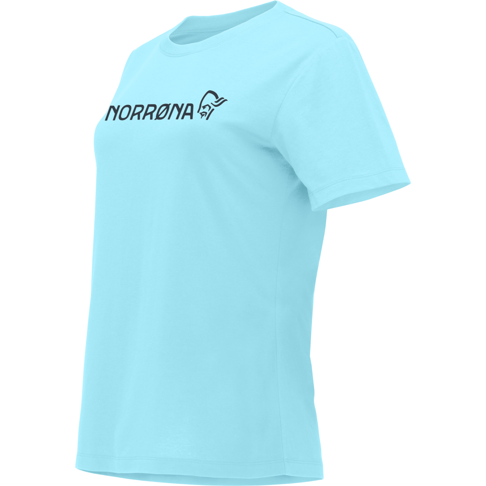 Norrøna /29 cotton Norrøna Viking T-Shirt (W) Aqua Haze