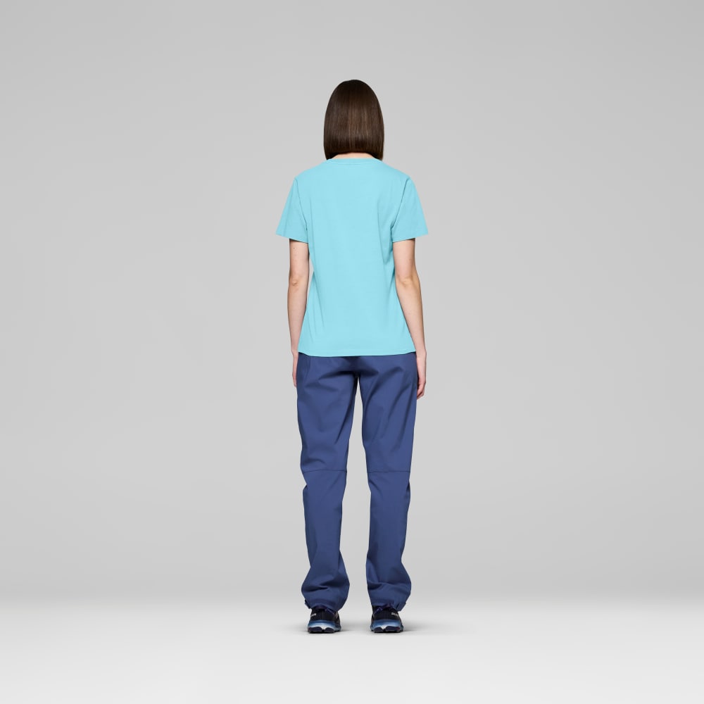 Norrøna /29 cotton Norrøna Viking T-Shirt (W) Aqua Haze