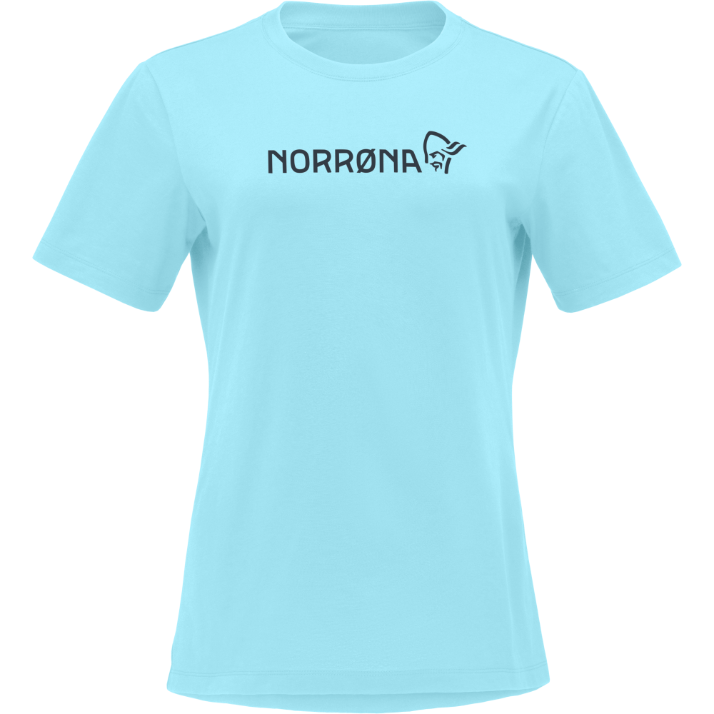 Norrøna /29 cotton Norrøna Viking T-Shirt (W) Aqua Haze