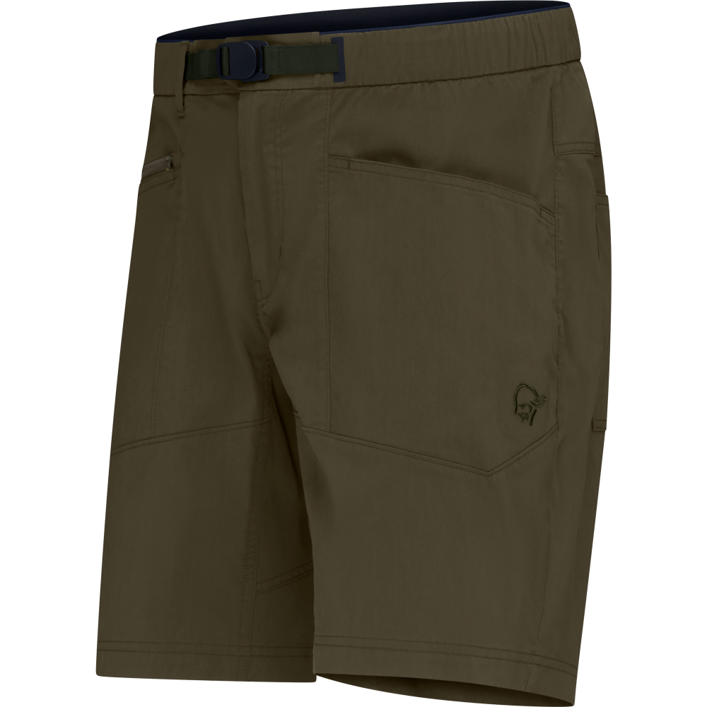 Norrøna Femund Mid Cotton Shorts (M) Olive Night