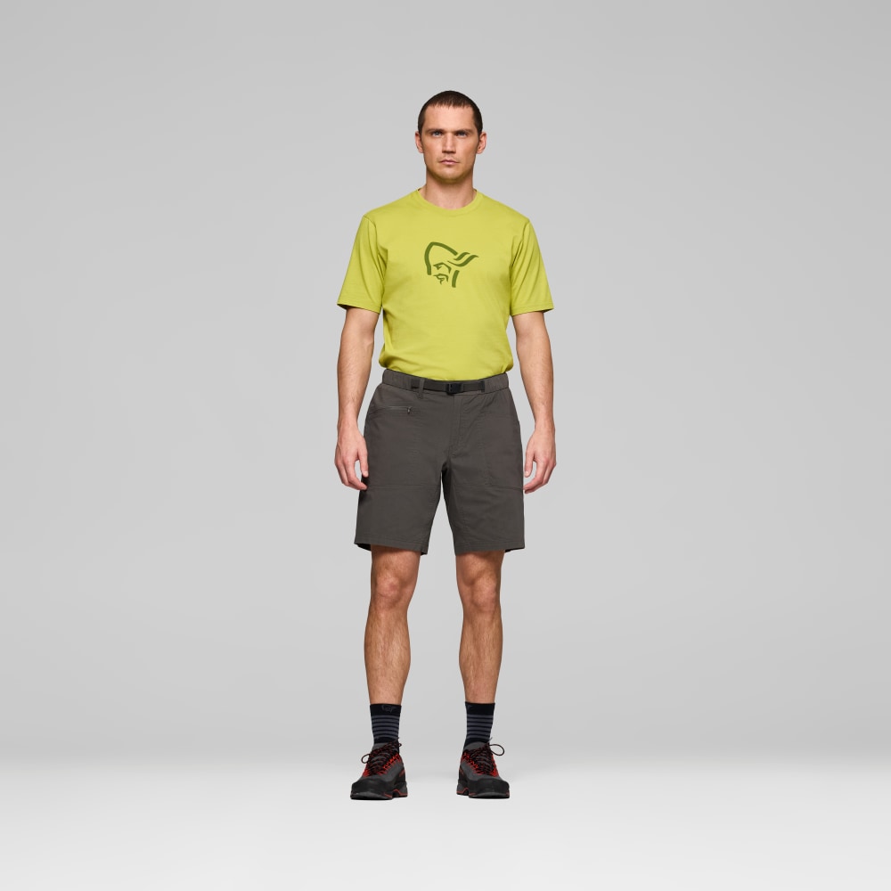 Norrøna Femund Mid Cotton Shorts (M) Beluga