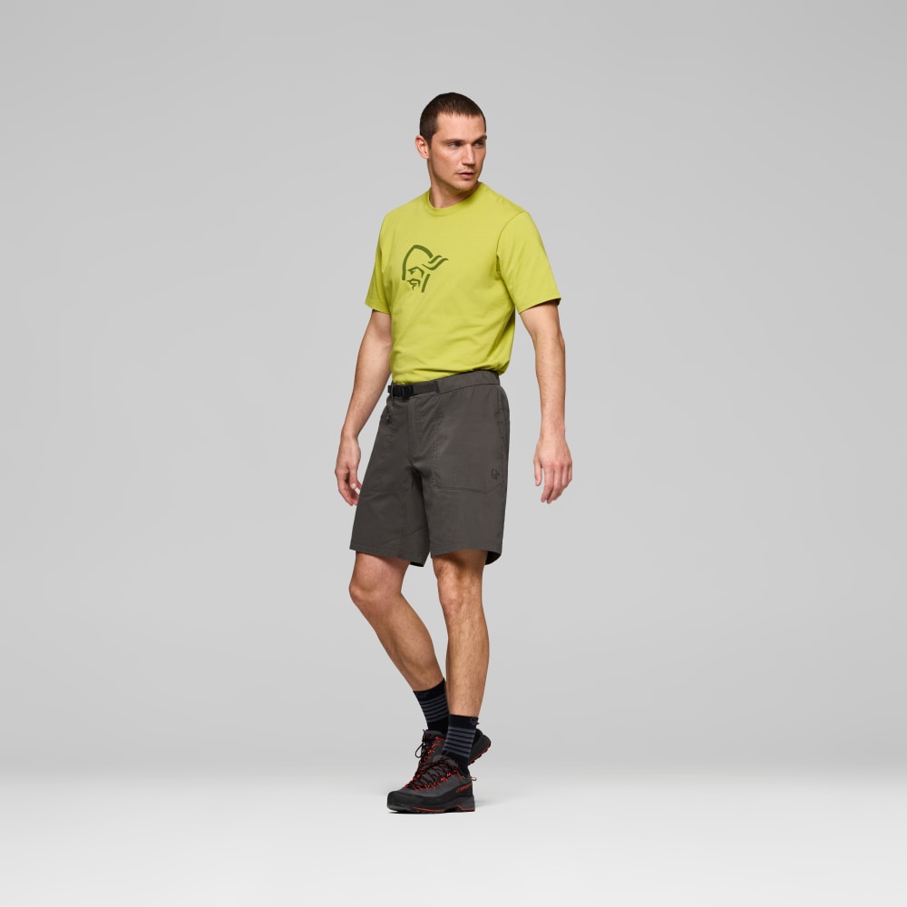Norrøna Femund Mid Cotton Shorts (M) Beluga