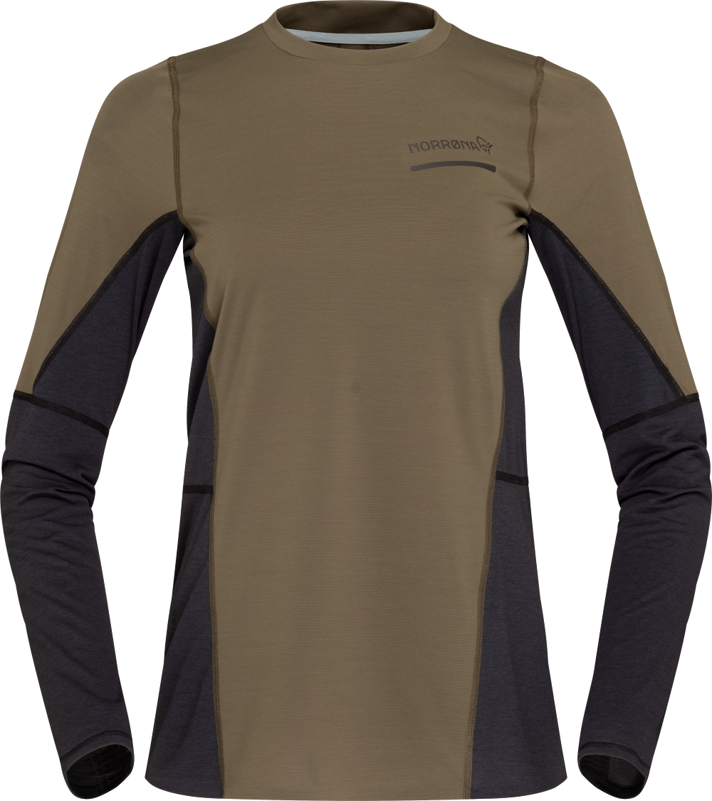 Norrøna Senja Equaliser Lightweight Long Sleeve W's Olive Night