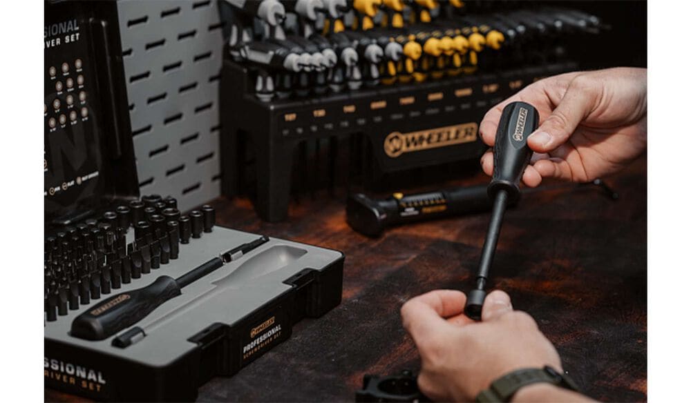 Wheeler Børsemaker 100 Piece Professional Screwdriver Set
