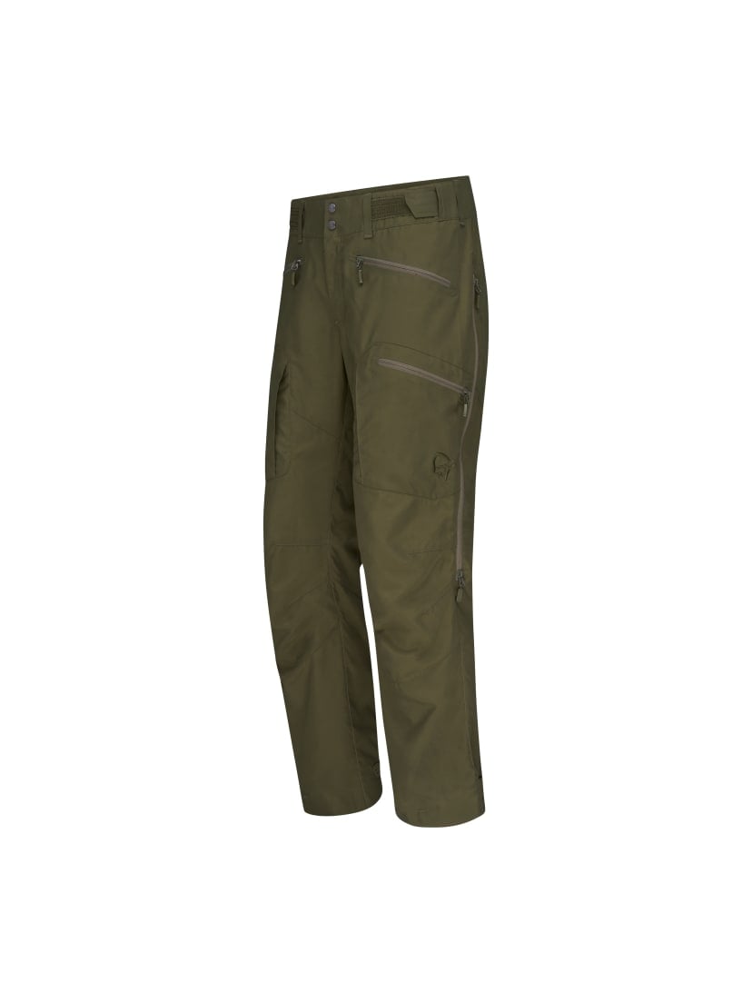 Norrøna Finnskogen Hybrid Pants (M) Olive Night