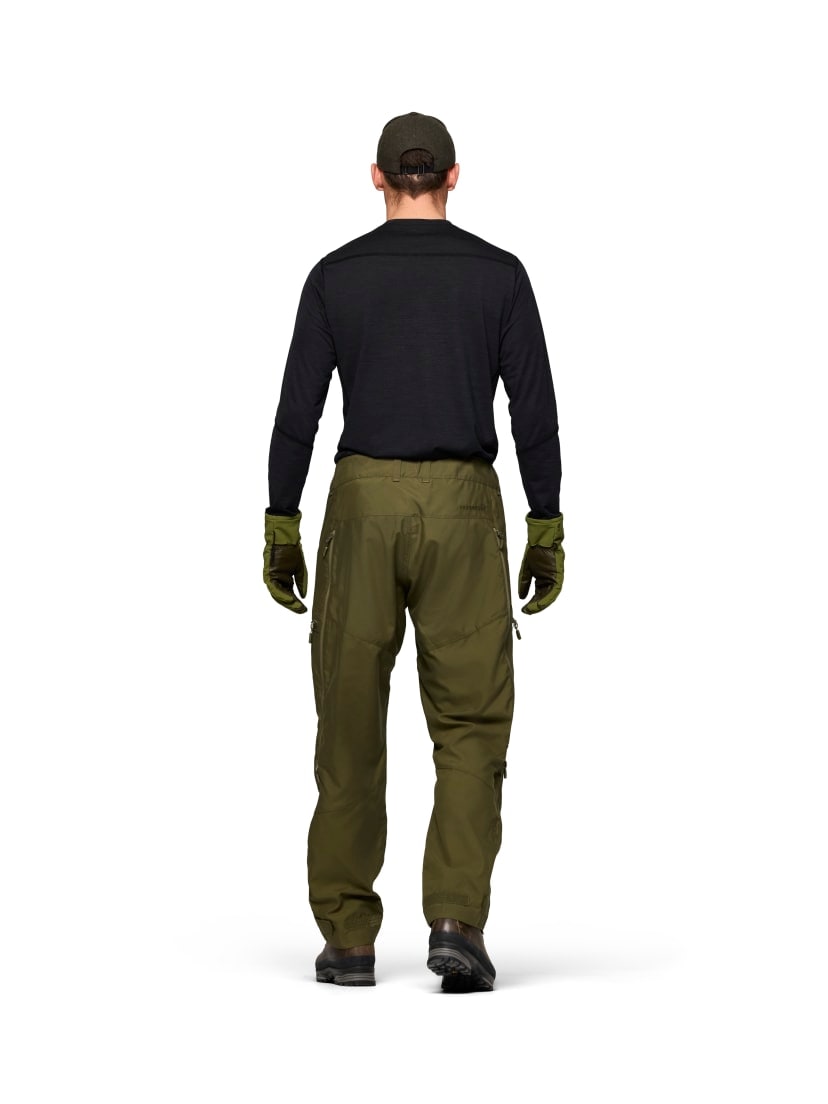 Norrøna Finnskogen Hybrid Pants (M) Olive Night
