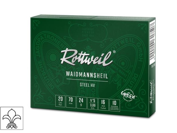 Rottweil Waidmannsheil Steel HV 20/70 24g Us.4