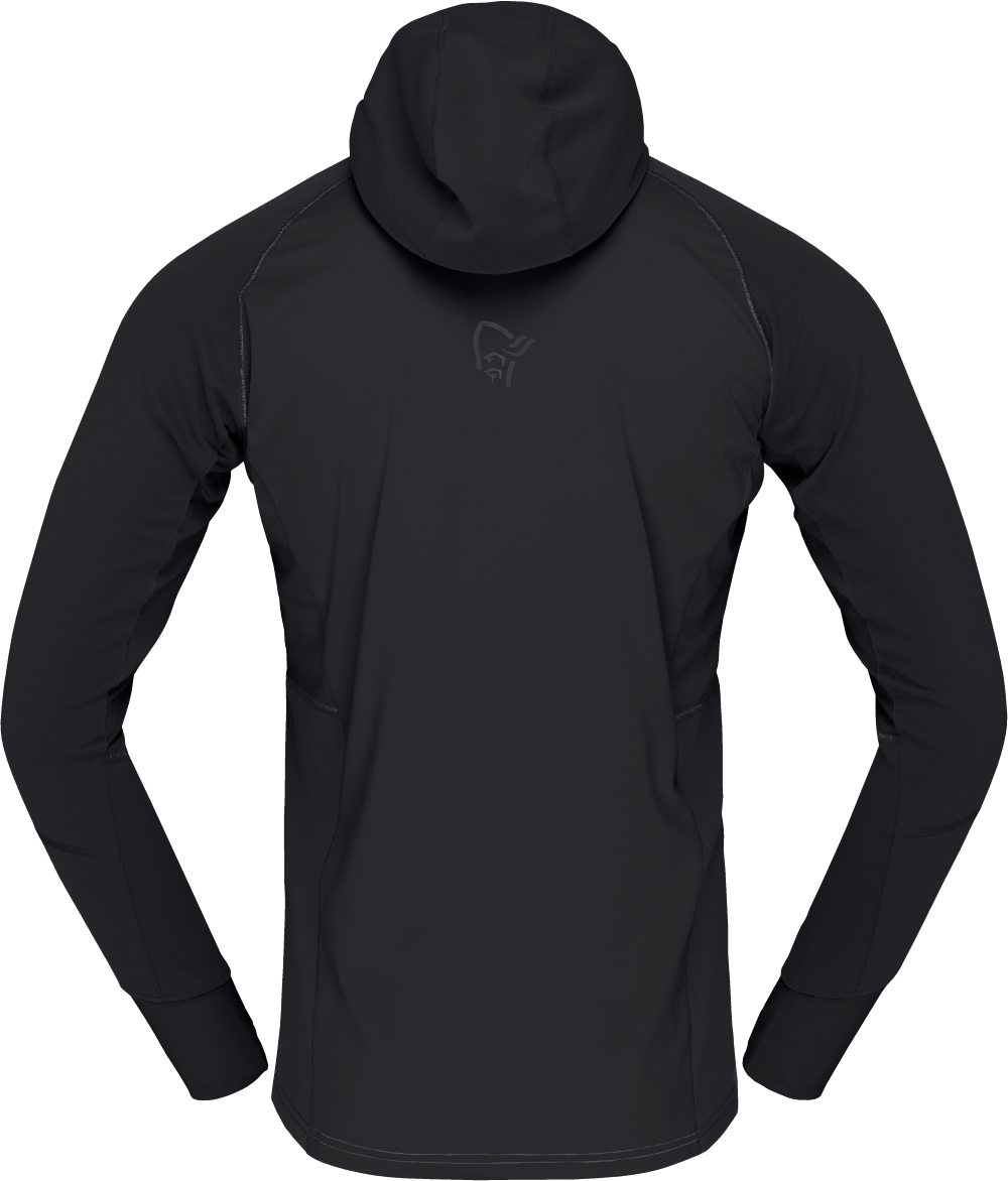 Norrøna Senja Warm 1 Hood (M) Caviar Black