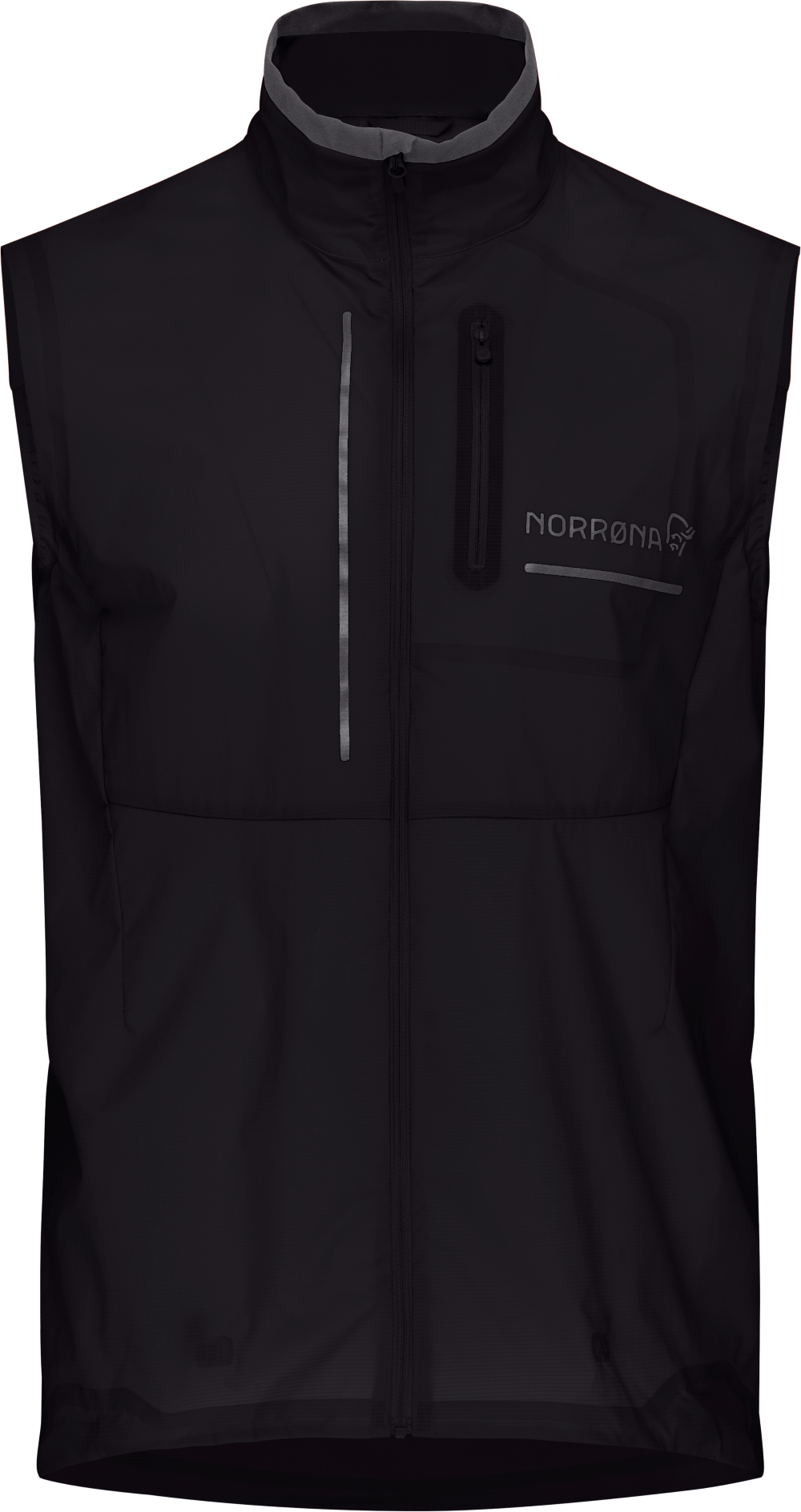 Norrøna Senja Aero90 Vest (M) Caviar Black