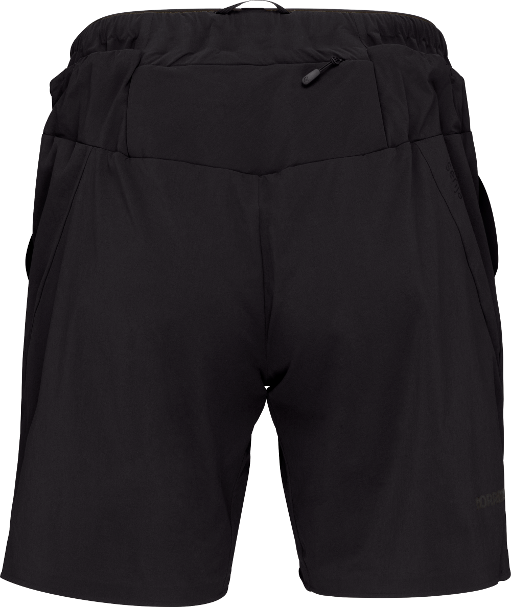 Norrøna Senja flex1 8" Shorts W's Caviar Black