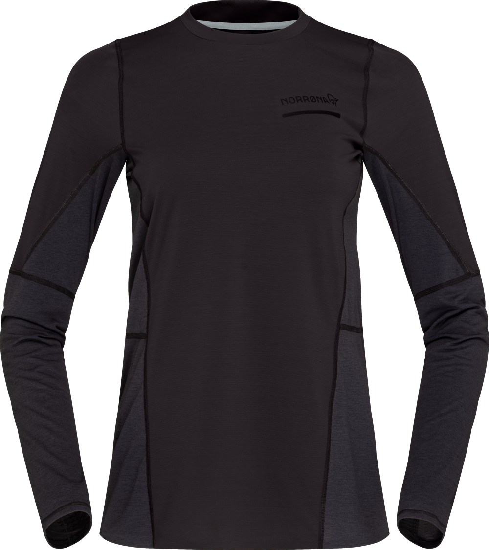 Norrøna Senja Equaliser Lightweight Long Sleeve W's Caviar Black