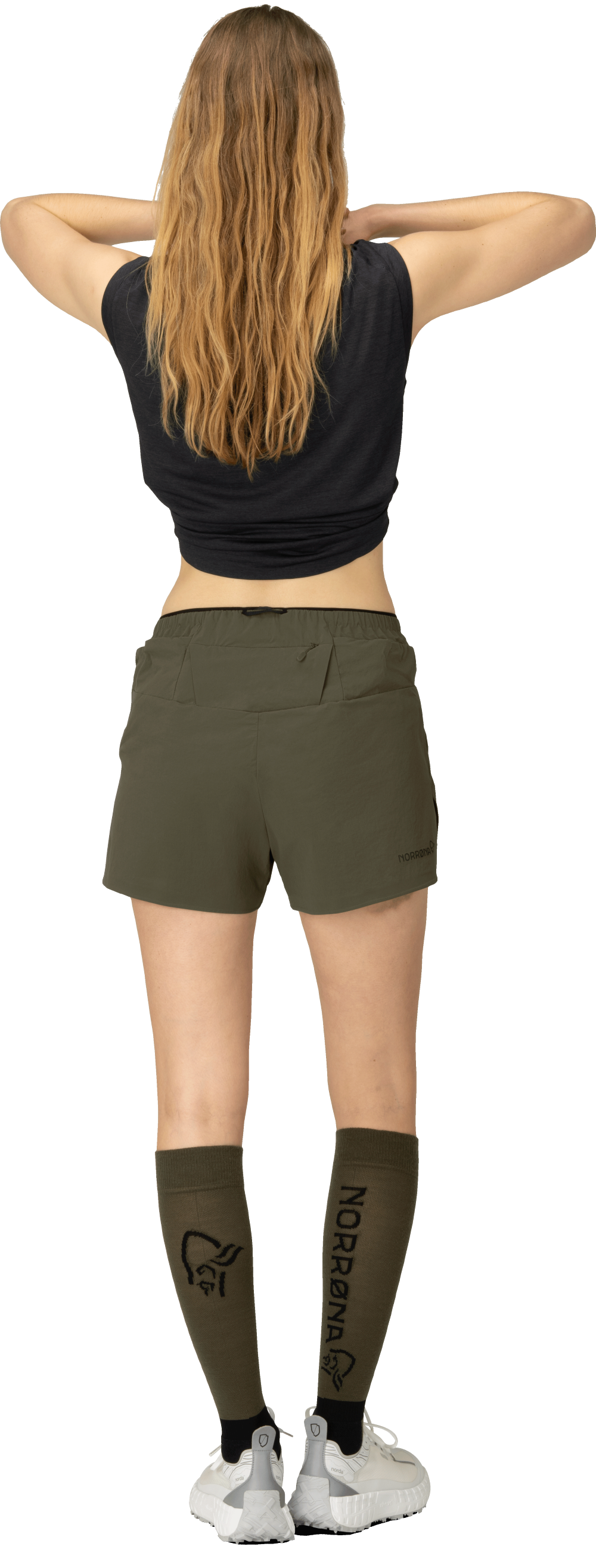 Norrøna Senja flex1 4" Shorts W's Olive Night