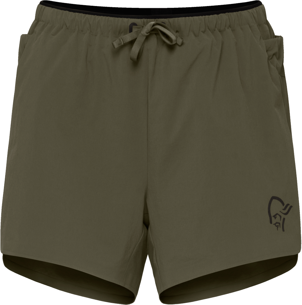Norrøna Senja flex1 4" Shorts W's Olive Night