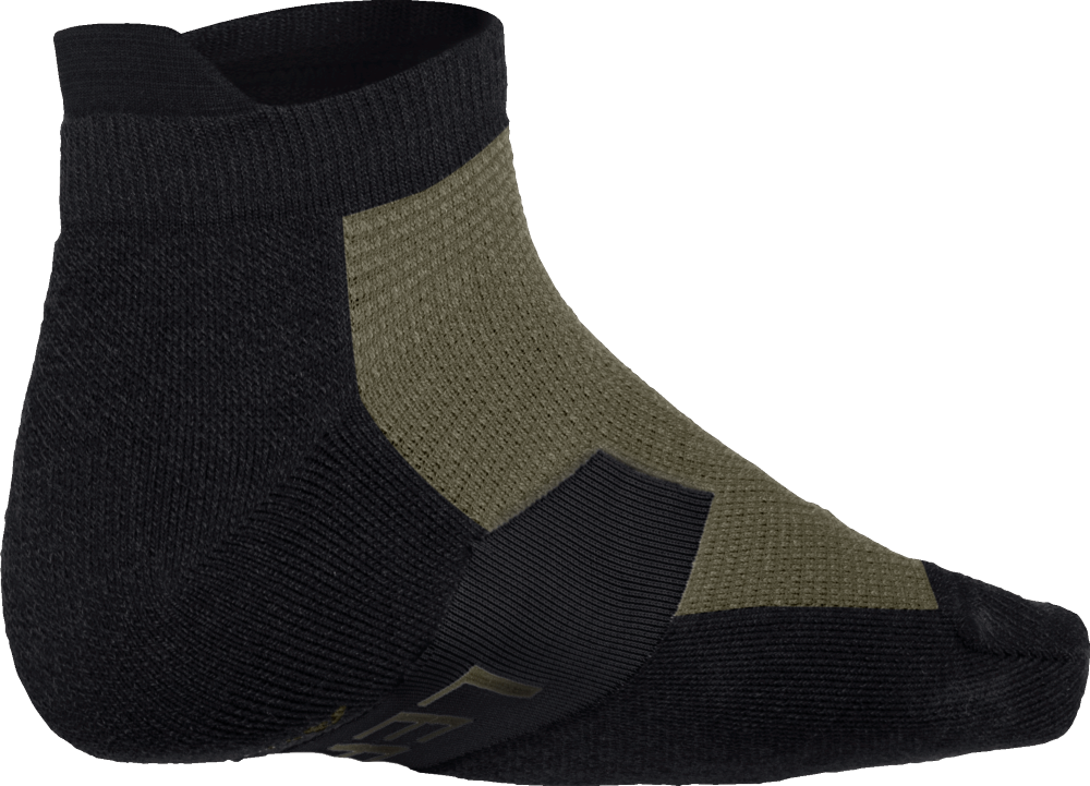 Norrøna Senja Light Merinoull Short Socks Olive Night Utgått