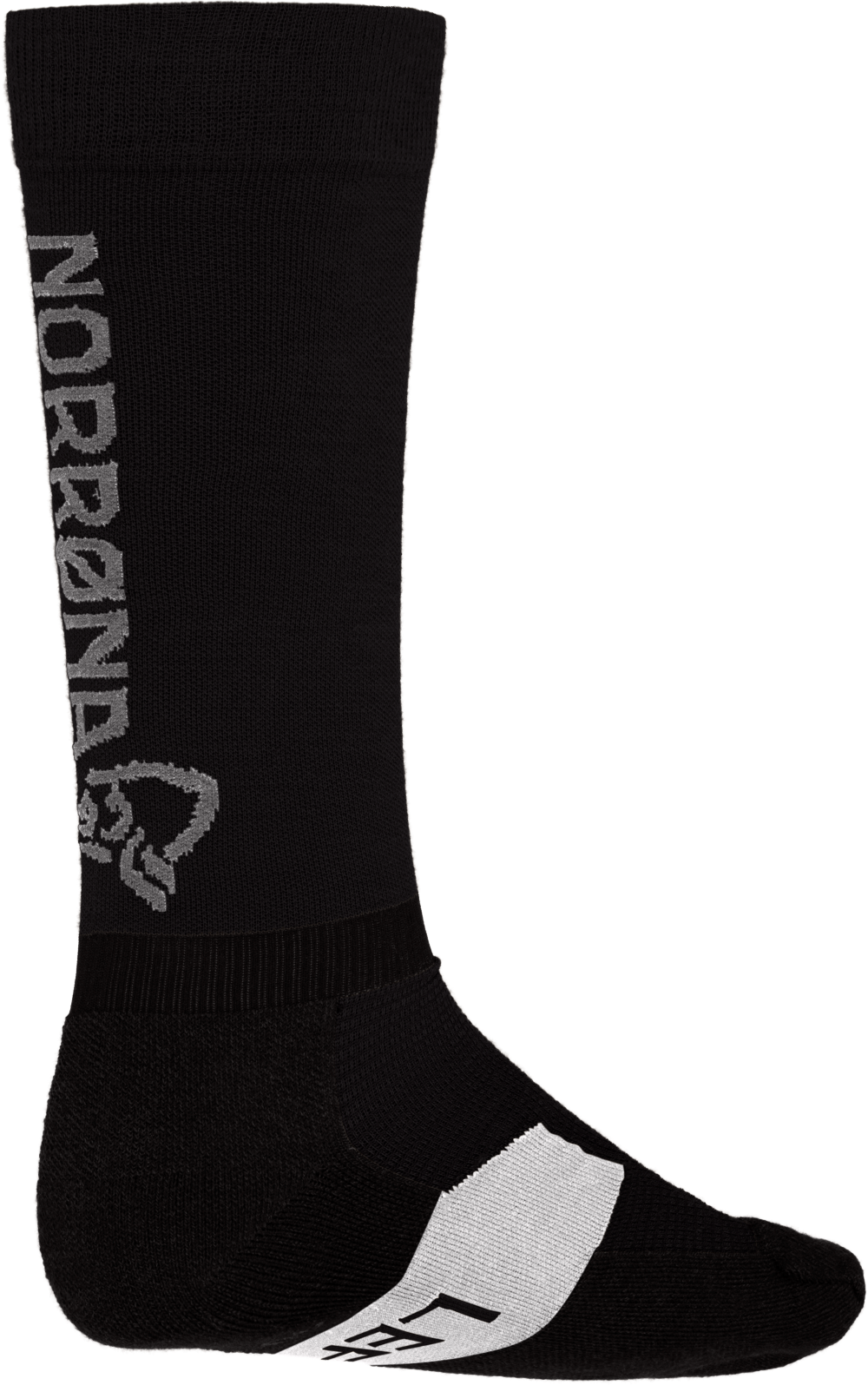 Norrøna Senja Light Merinoull Long Socks Caviar Black