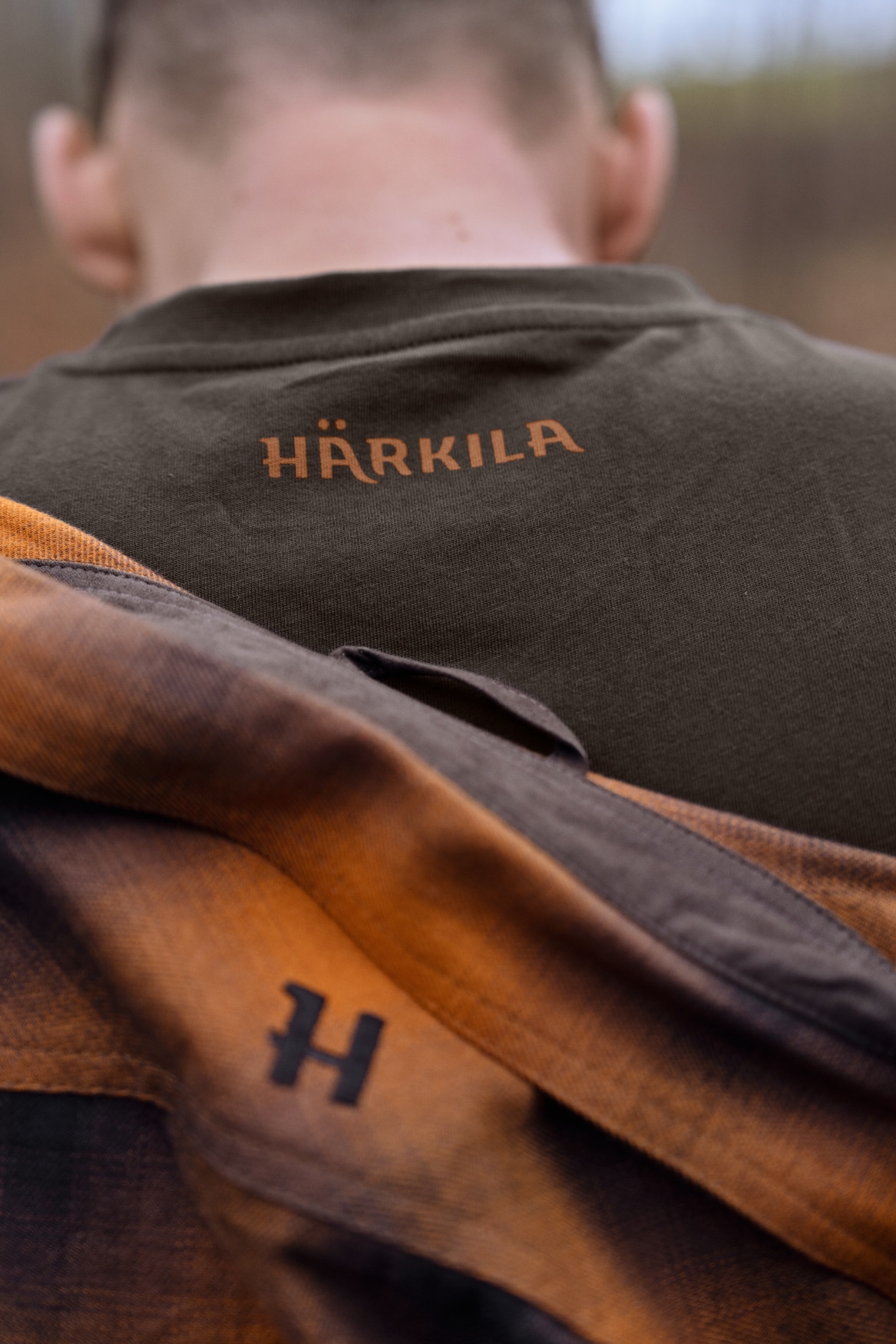 Härkila Scandinavian kortermet T-shirt Shadow Brown