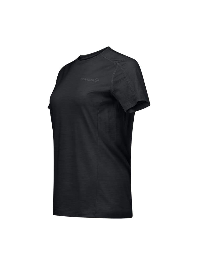 Norrøna Falketind EqualiserUll T-shirt (W) Caviar Black