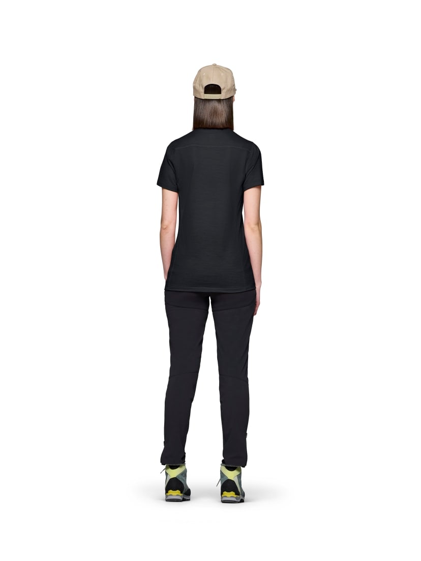 Norrøna Falketind EqualiserUll T-shirt (W) Caviar Black