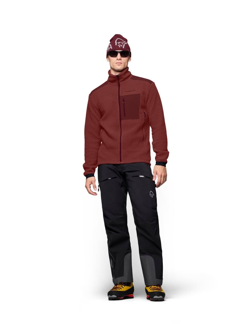 Norrøna Trollveggen Warm3 Jacket (M) Port