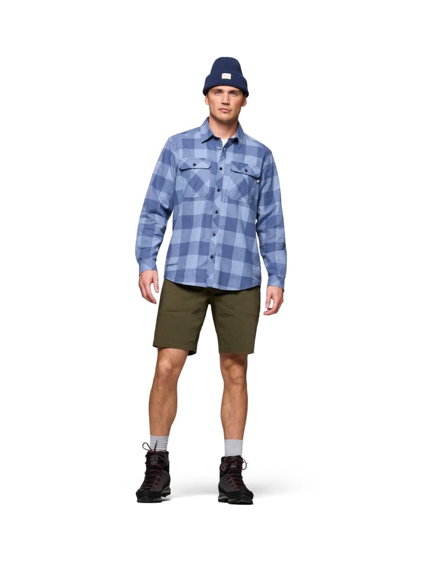 Norrøna Femund Flannel Lightweight Shirt (M) Frozen Fjord