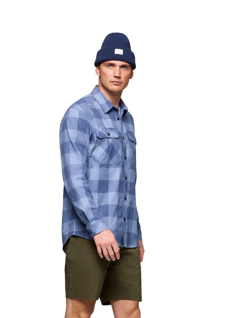 Norrøna Femund Flannel Lightweight Shirt (M) Frozen Fjord