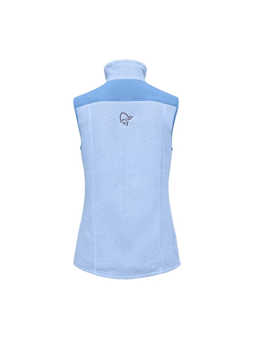 Norrøna Trollveggen Warm3 Vest (W) Cashmere Blue/Allure