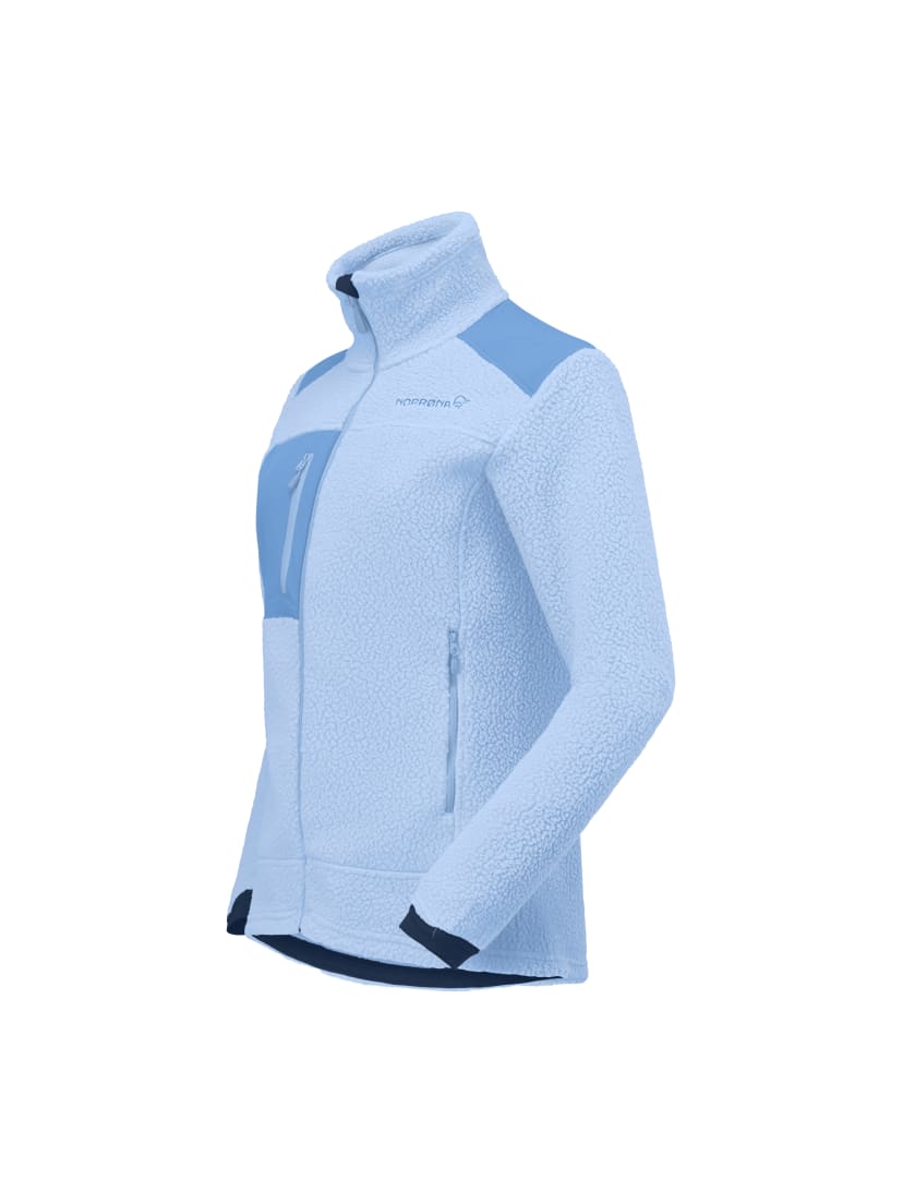 Norrøna Trollveggen Warm3 Jacket (W) Cashmere Blue/Allure