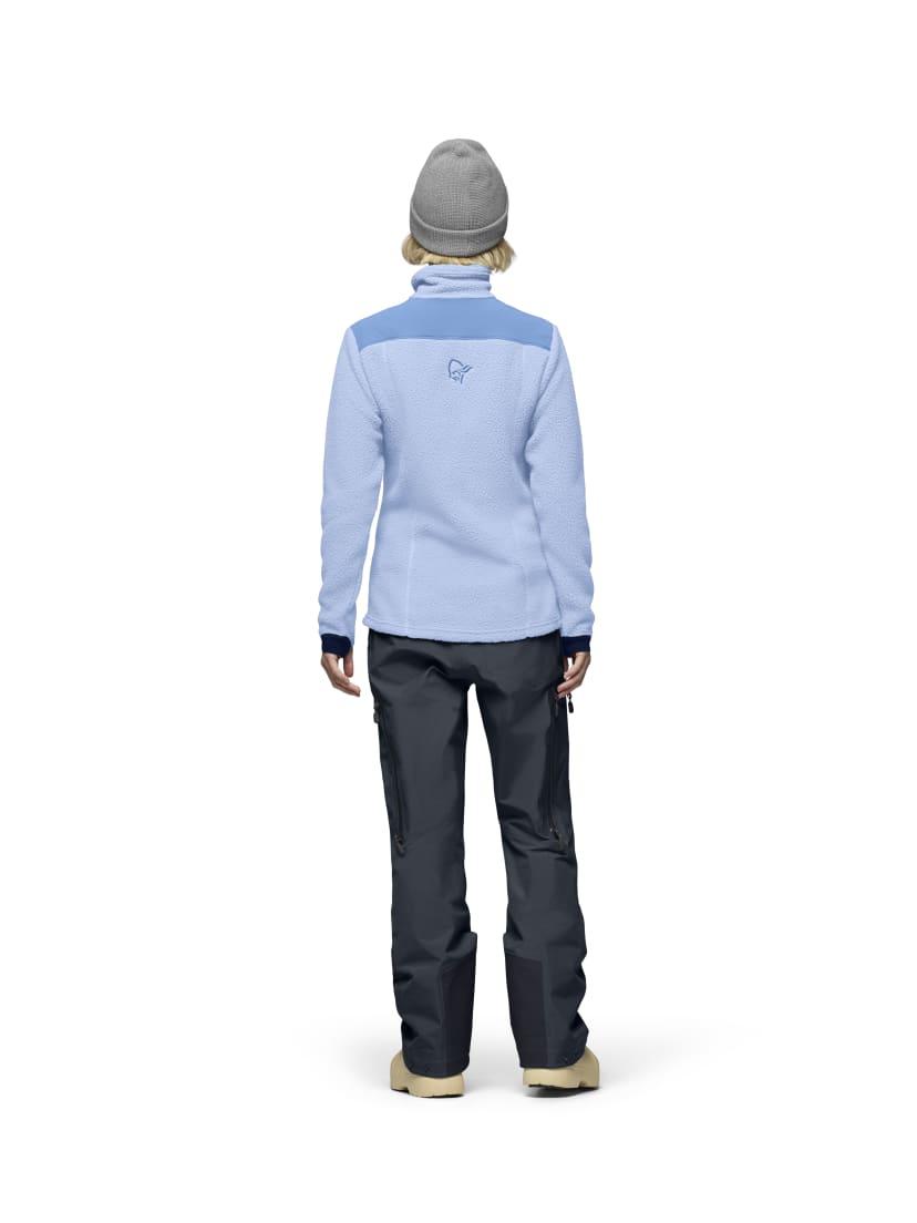Norrøna Trollveggen Warm3 Jacket (W) Cashmere Blue/Allure