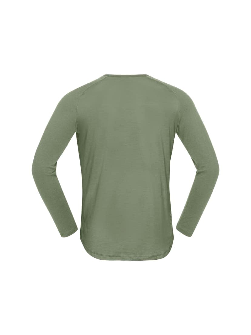 Norrøna Femund pureUll Long sleeve (M) Lichen Green