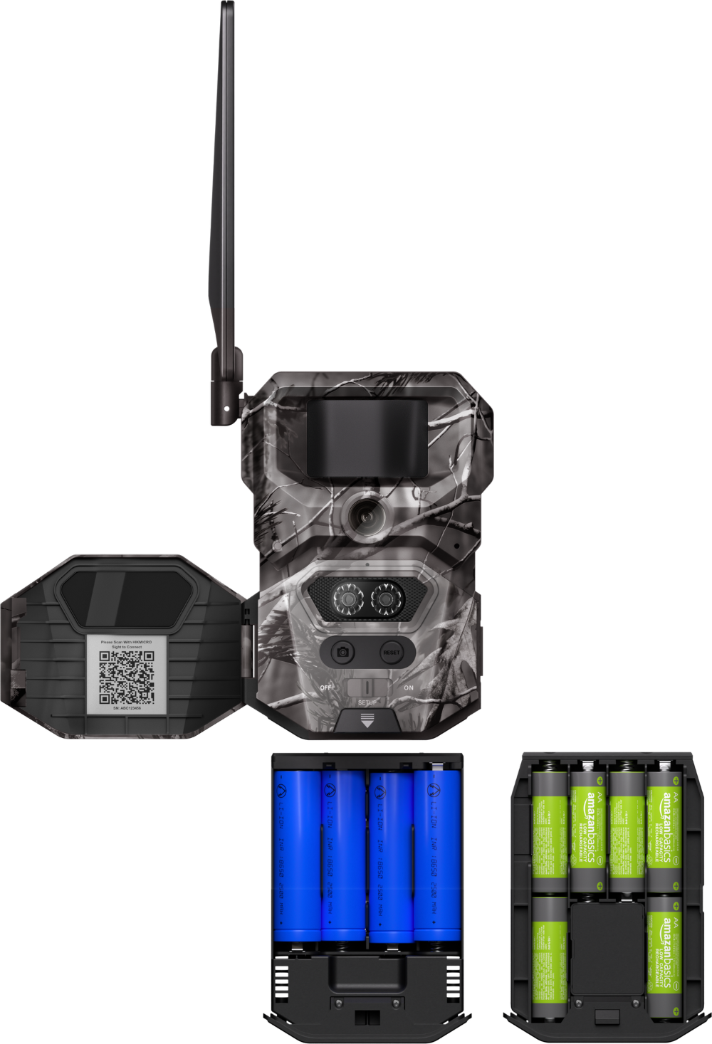 Hikmicro Viltkamera T16 AA Batterier