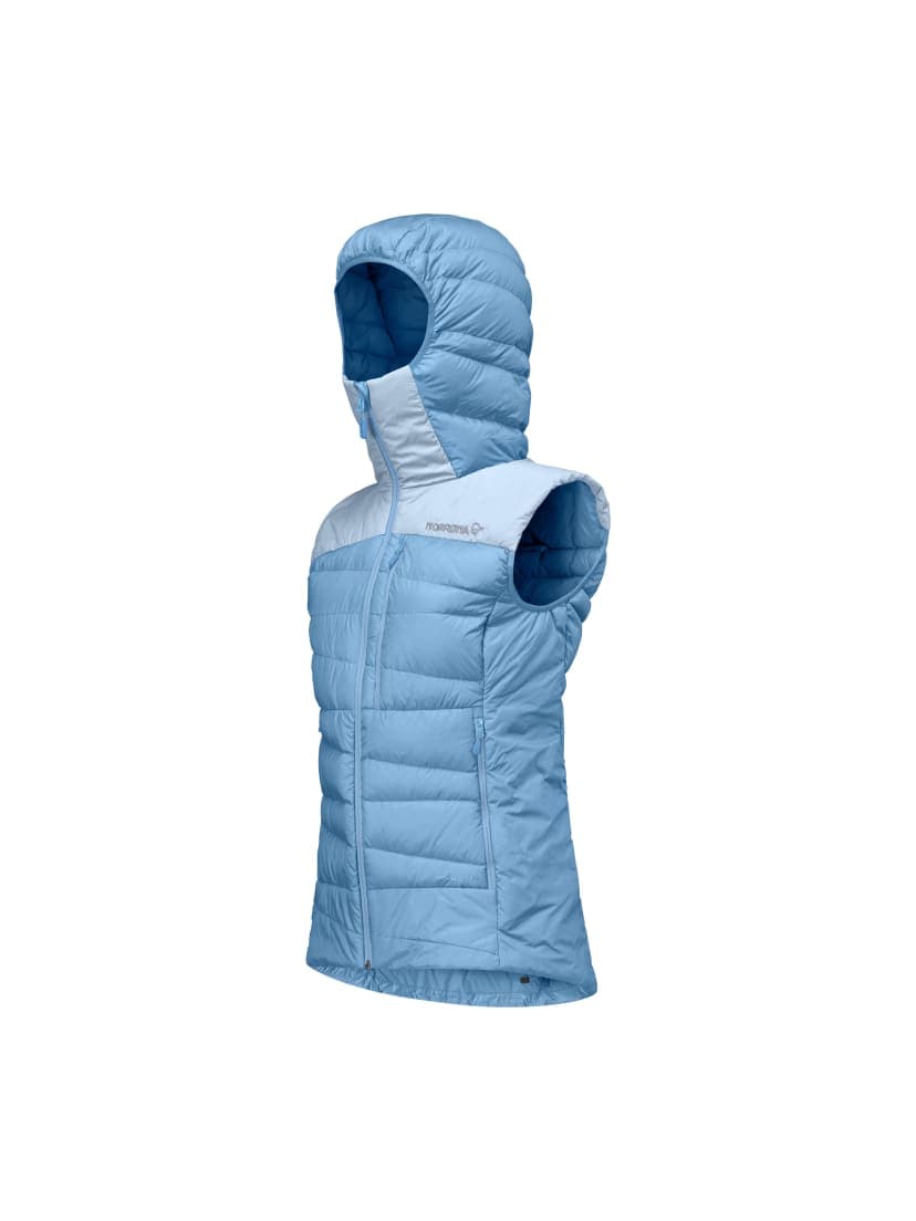Norrøna Falketind down750 Vest (W) Allure/Cashmere Blue