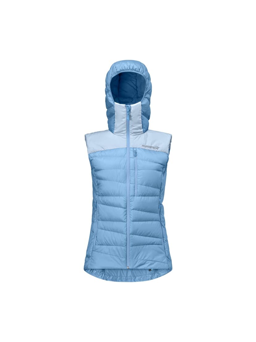 Norrøna Falketind down750 Vest (W) Allure/Cashmere Blue