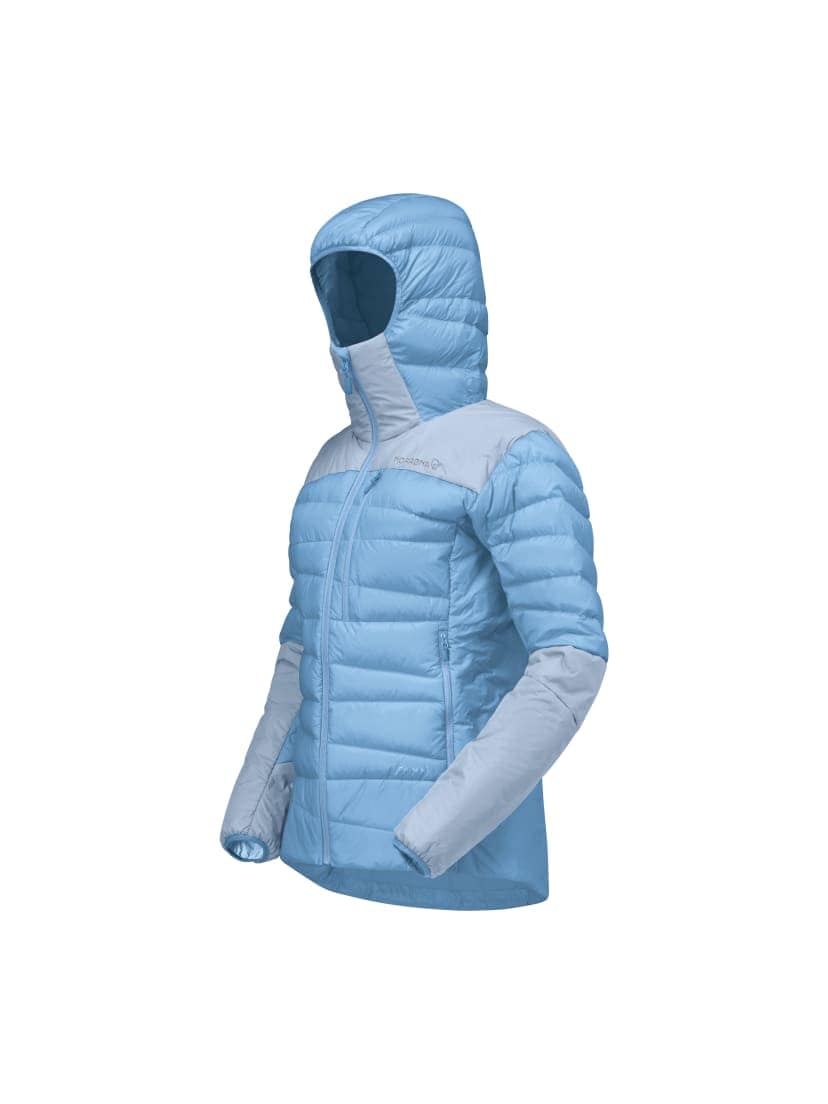 Norrøna Falketind down750 Hood (W) Allure/Cashmere Blue
