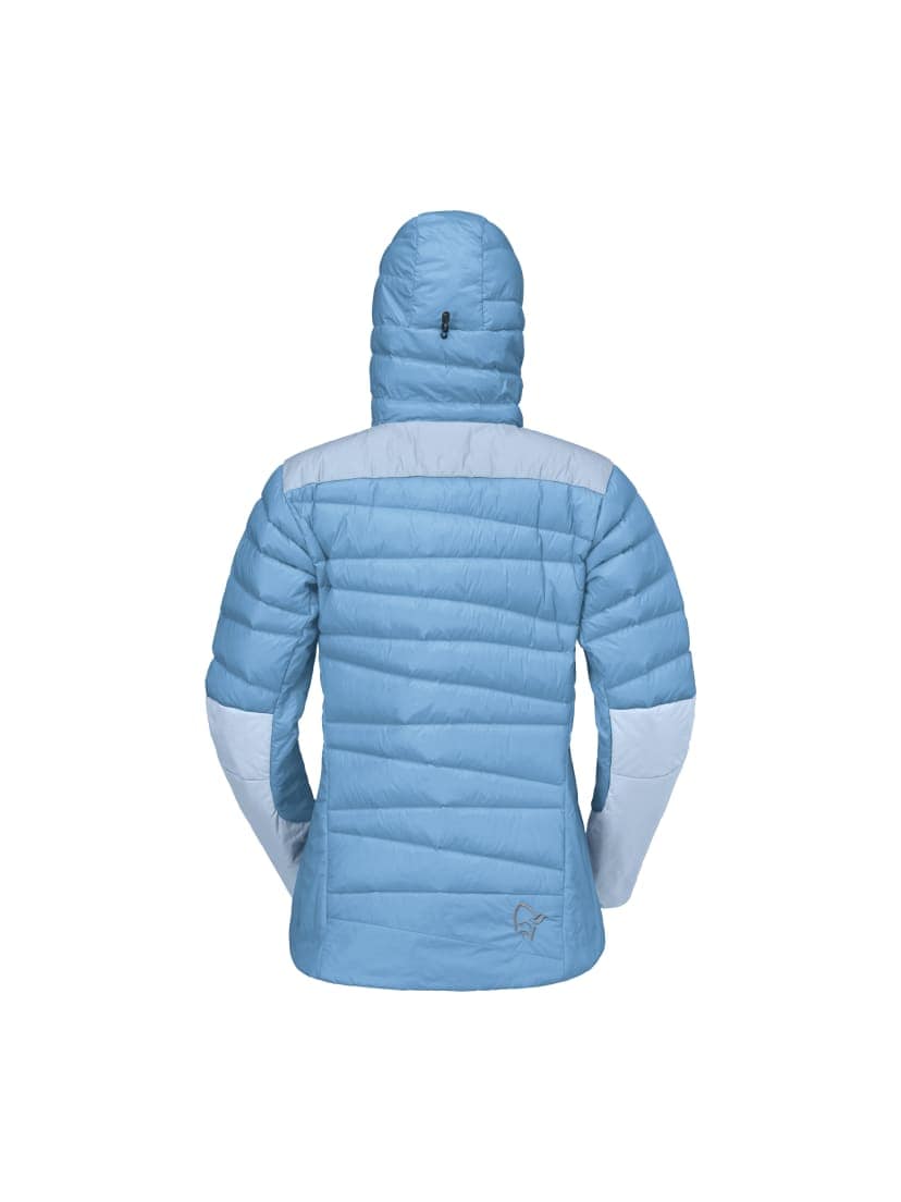 Norrøna Falketind down750 Hood (W) Allure/Cashmere Blue