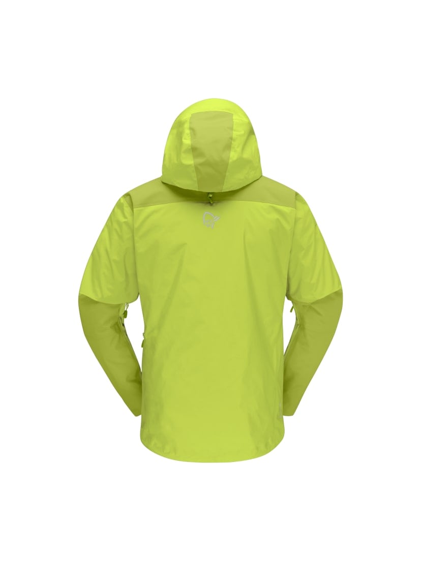 Norrøna trollveggen Gore-Tex Pro light Jacket (M) Tender Shoots/Dark Citron
