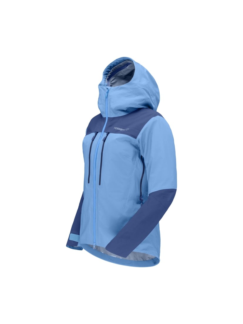 Norrøna trollveggen Gore-Tex Pro light Jacket (W) Allure/Vintage Indigo