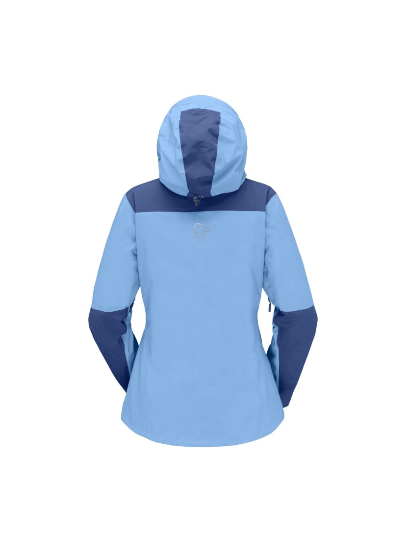Norrøna trollveggen Gore-Tex Pro light Jacket (W) Allure/Vintage Indigo