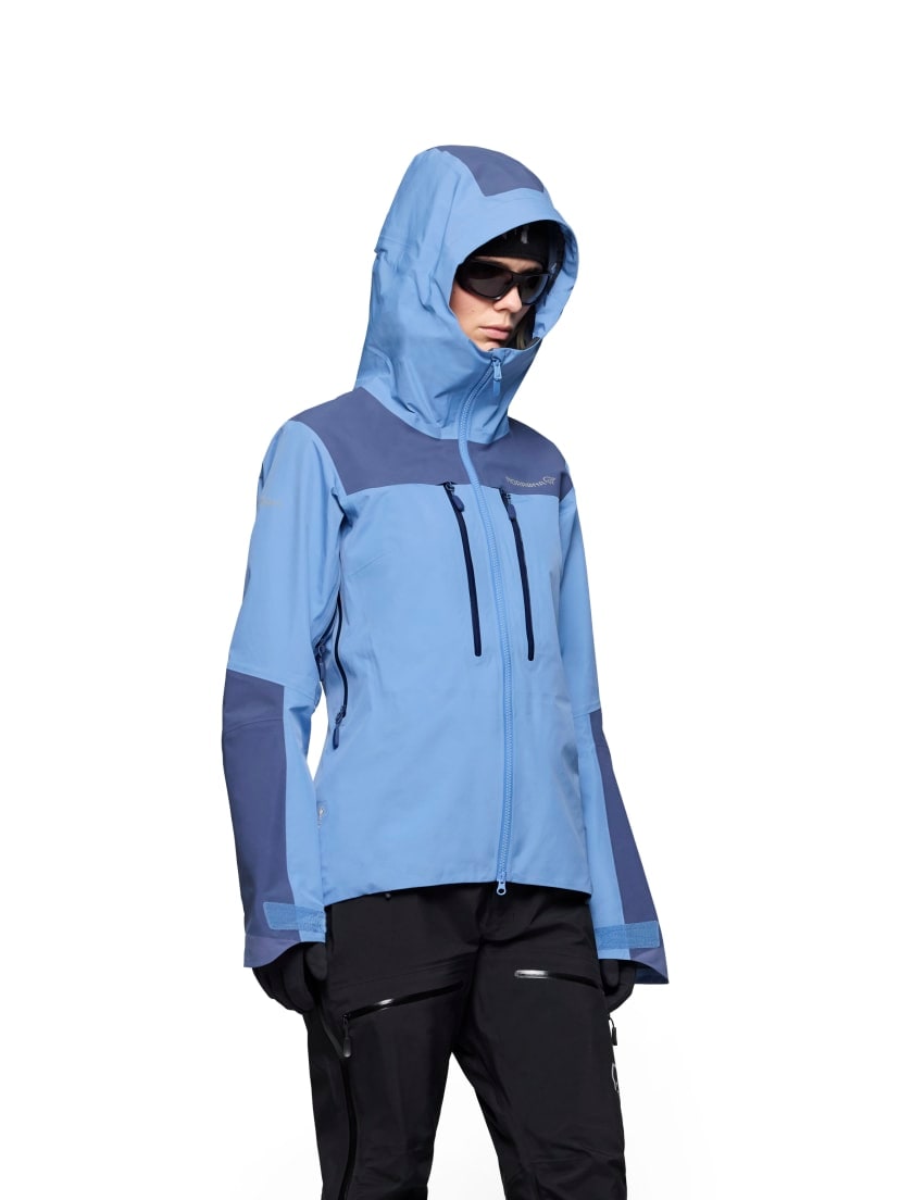 Norrøna trollveggen Gore-Tex Pro light Jacket (W) Allure/Vintage Indigo