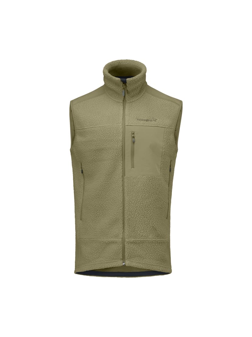 Norrøna Trollveggen Warm3 Vest (M) Deep Lichen Green