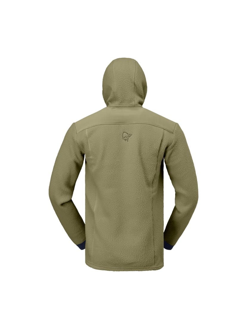 Norrøna Trollveggen Warm3 Hood (M) Deep Lichen Green
