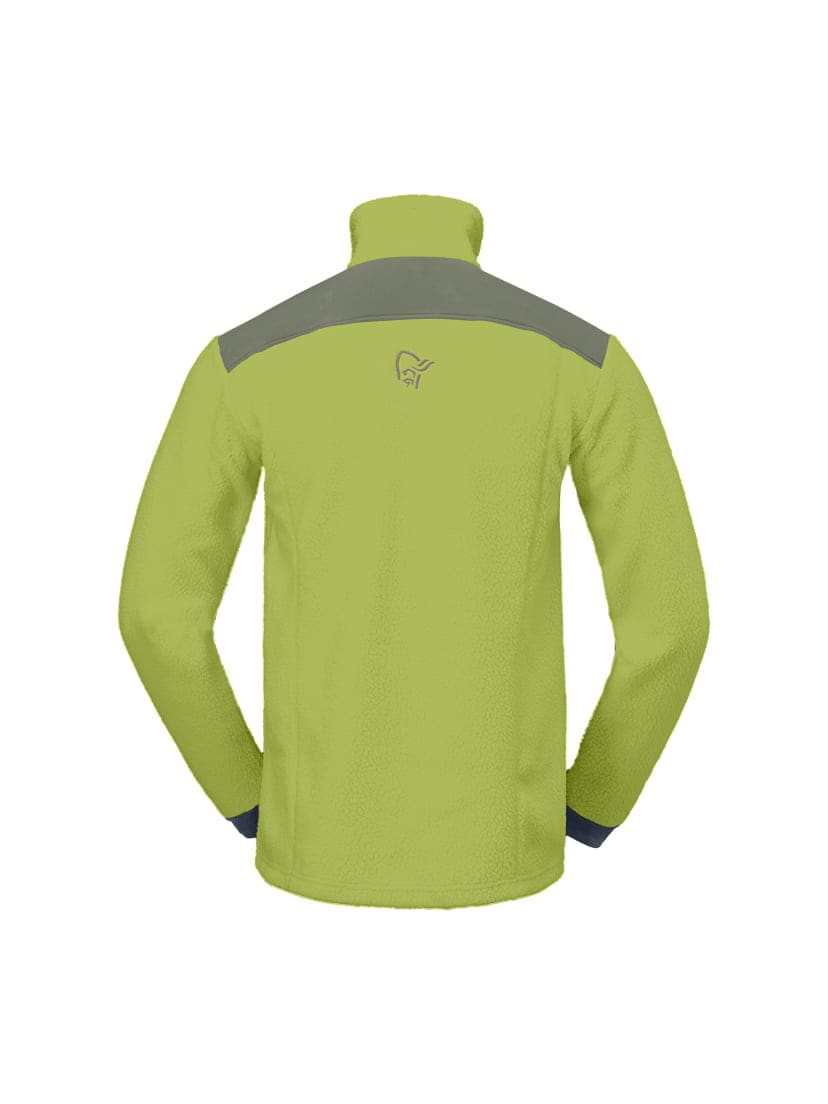 Norrøna Trollveggen Warm3 Jacket (M) Dark Citron/Deep Lichen Green
