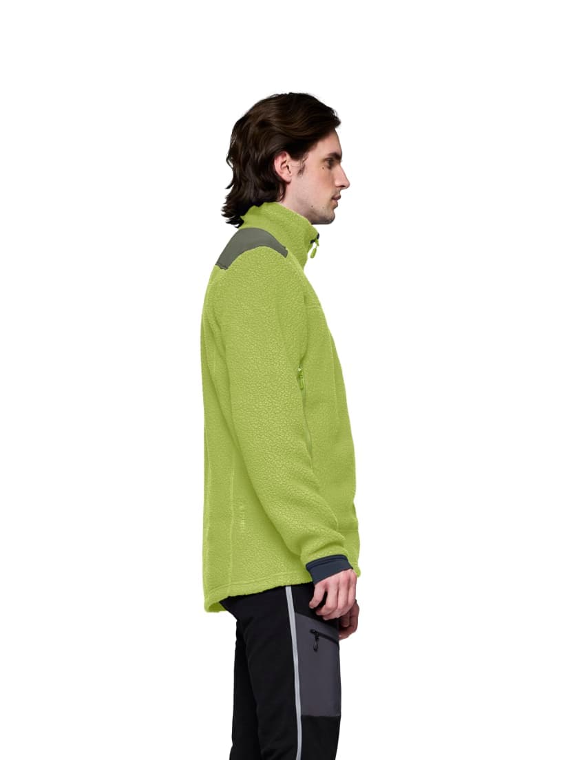 Norrøna Trollveggen Warm3 Jacket (M) Dark Citron/Deep Lichen Green