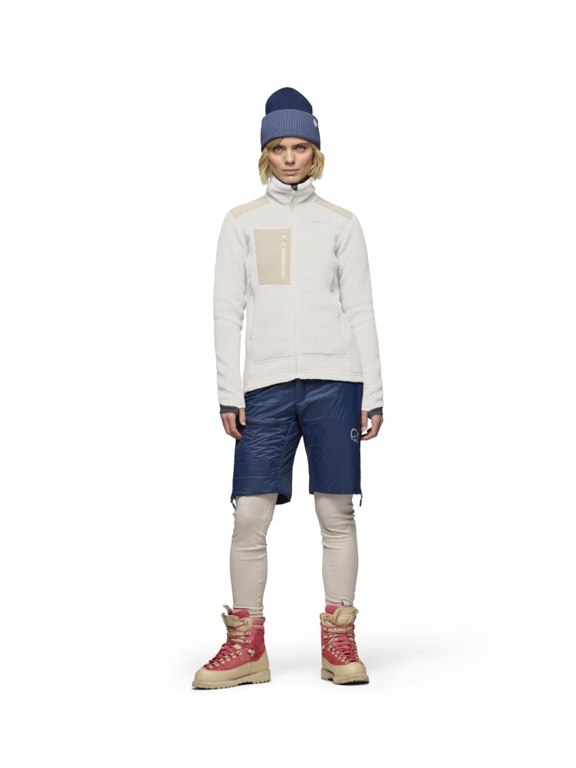 Norrøna Trollveggen Warm3 Jacket (W) Whisper White/Oatmeal
