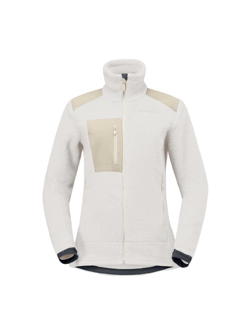 Norrøna Trollveggen Warm3 Jacket (W) Whisper White/Oatmeal