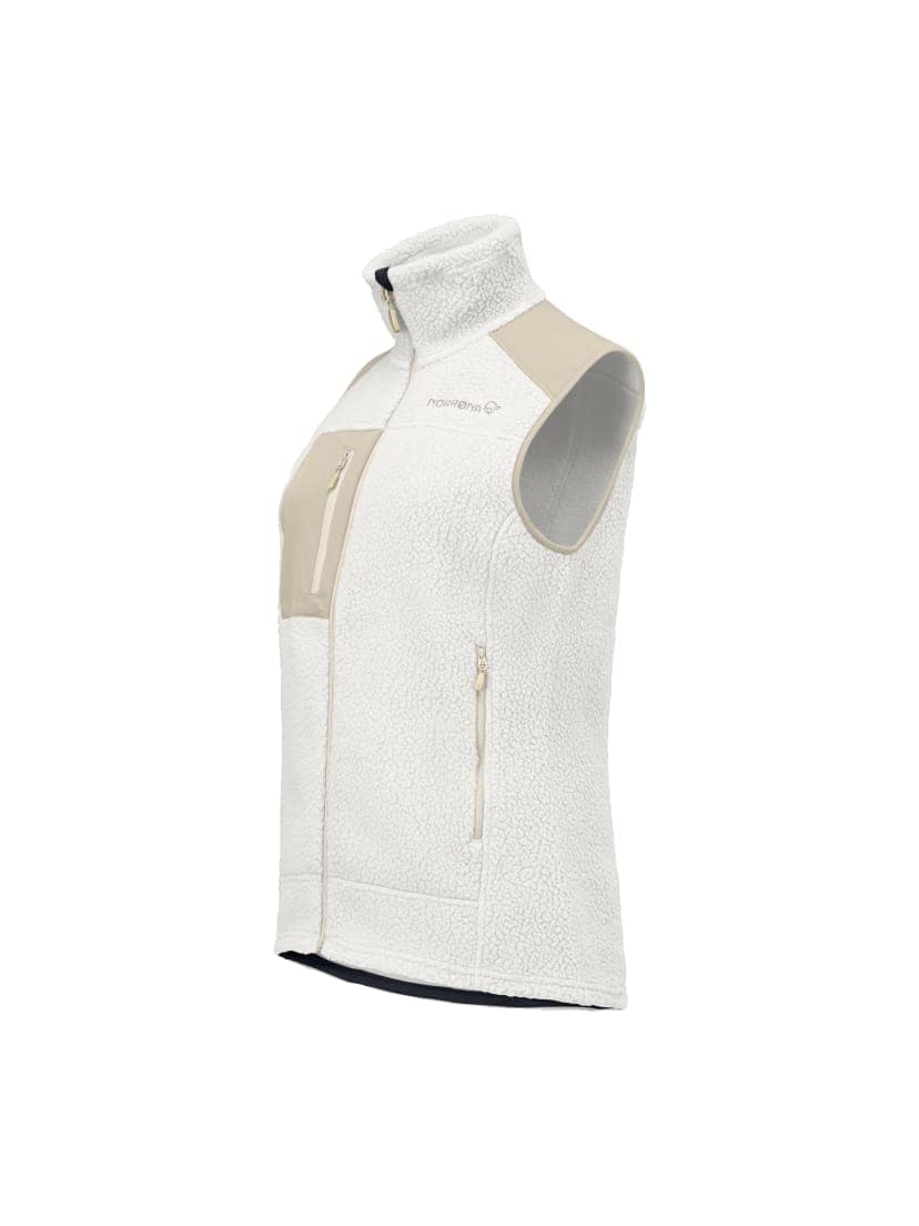 Norrøna Trollveggen Warm3 Vest (W) Whisper White/Oatmeal